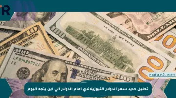 تحليل جديد سعر الدولار النيوزيلاندي أمام الدولار إلى أين يتجه اليوم
